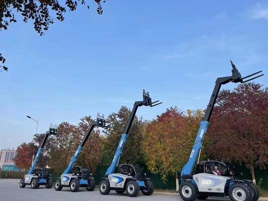 3-Tonnen-Teleskop-Gabelstaplerlader 7 m 14 m 17 m mit CUMMINS-Dieselmotor