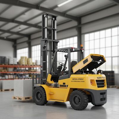6-Meter Hubhöhe Schwerlaststapler mit 162 kW Leistung und Lastdruck-Hydrauliksystem für Leistungssicherheit