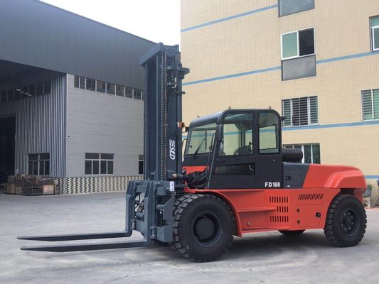 FD160 16t 3.5k Materialtransport-Seitenschiebegabelstapler-Lader