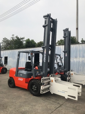 Dieselbetriebener Gabelstapler CPCD40 mit Ballen-Klammer