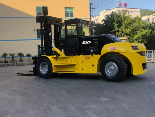 Schwere Ausrüstungen Ton Forklift Truck For Liftings 25 Tonnen-28 und schwere Behälter