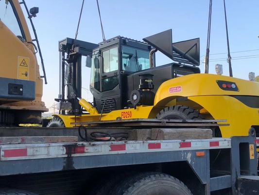 Schwere Ausrüstungen Ton Forklift Truck For Liftings 25 Tonnen-28 und schwere Behälter