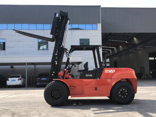 12 Tonnen 3000 mm Mast-Höhe Container-Forklift für schnelle und sichere Materialbearbeitung