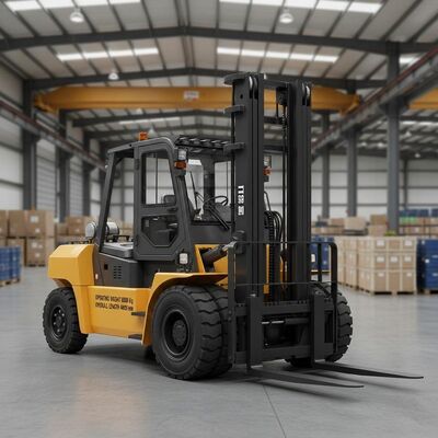 FD250 25 Tonnen Diesel schwerer Gabelstapler Weichai Motor 5,5 g Mast Container Handling