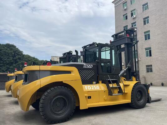 FD280 28 Tonnen Diesel schwerer Gabelstapler Cummins Motor 4,0 g Mast Container Handling
