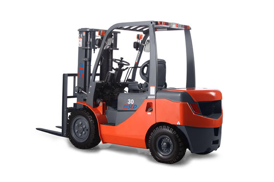 Ton Diesel Powered Forklift Hydraulic-Getriebe der harten Beanspruchung 3