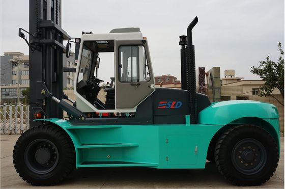 Hoher Tonne 44k des Aufstieges 20 Gegengewicht-Gabel-LKW mit Kabine Wechselstrom