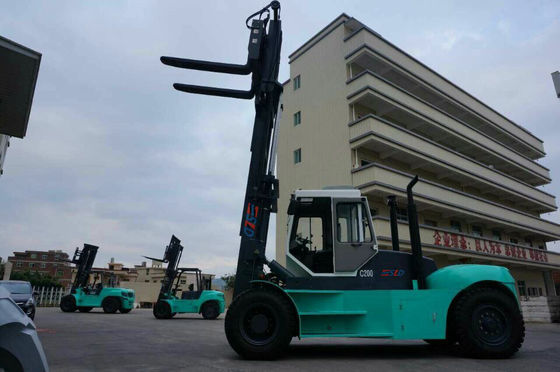 Hoher Tonne 44k des Aufstieges 20 Gegengewicht-Gabel-LKW mit Kabine Wechselstrom