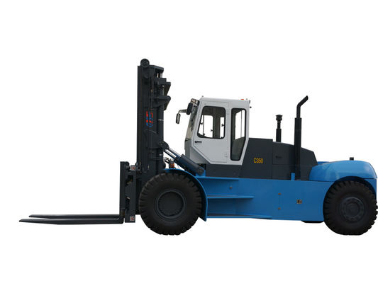 Multi gerichteter elektrischer Gabelstapler-ladender LKW 35 Tonnen