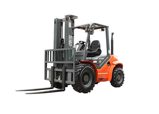 Gleichen Sie 4WD 4X4 2,5 Tonnen 3000mm unwegsamen Geländes Gabelstapler-aus