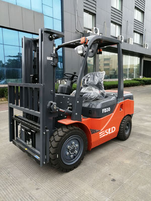 3m FD30 3000kg Diesel3 Ton Forklift Truck With Side Verschiebung