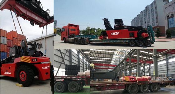 Terminalyard Behälter-Reichweiten-Stapler 45tons stapelnd