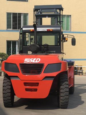 Materialtransport 14 Tonnen-schwerer Aufzug-Gabelstapler Cummins Engine