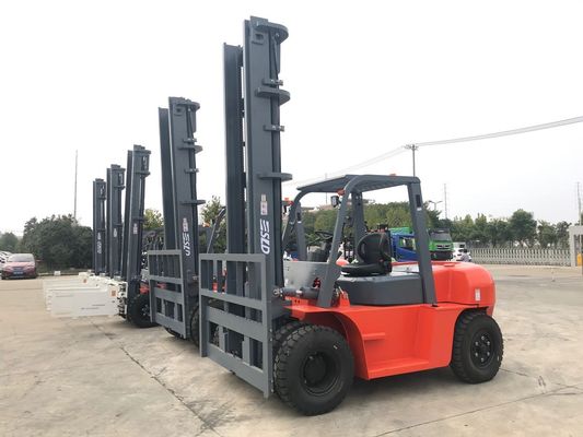 FD70 6m 7 Ton Diesel Forklift Truck With volle freie Triplex