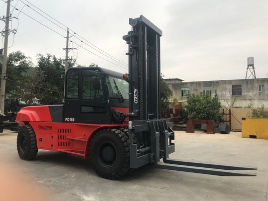 Behälter-Aufzug-Diesel betrieb 16 Ton Heavy Lift Forklift For den LKW