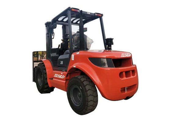 3m 8000 lbs 8k 3.5T 3500kgs 4WD 4X4 aller Gabelstapler des unwegsamen Geländes
