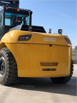 Nahm schwerer Aufzug-Dieselgabelstapler Cummins Engine SLD 25ton 35 Tonne an