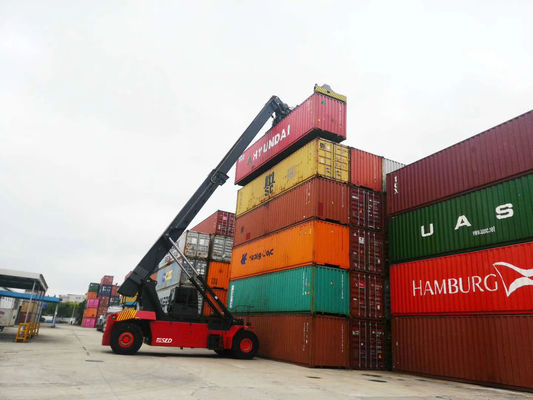 Cummins Engine 45 Ton Container Reach Stacker For-Verschiffungshäfen