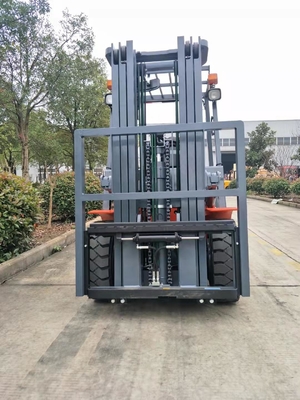 Hydraulisches Getriebe 4800mm 3 Stadiums-voller freier Mast Ton Diesel Forklift Withs 3
