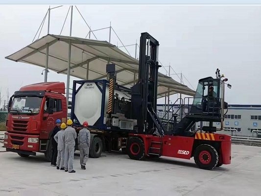 Rote neue Container-Handling-Ausrüstung mit 71400 Kgs Entladekapazität