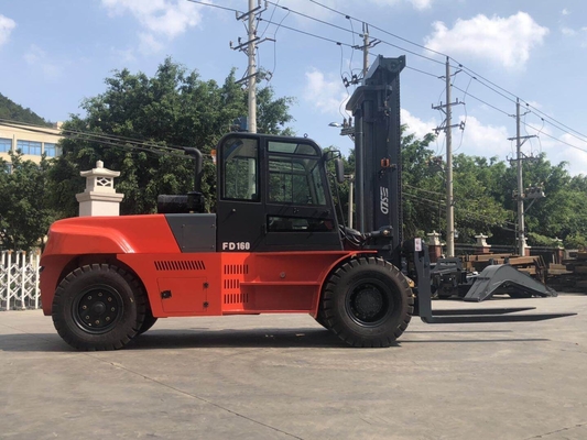 Maschine Soems 16 Ton Diesel Forklift Truck With Yuchai
